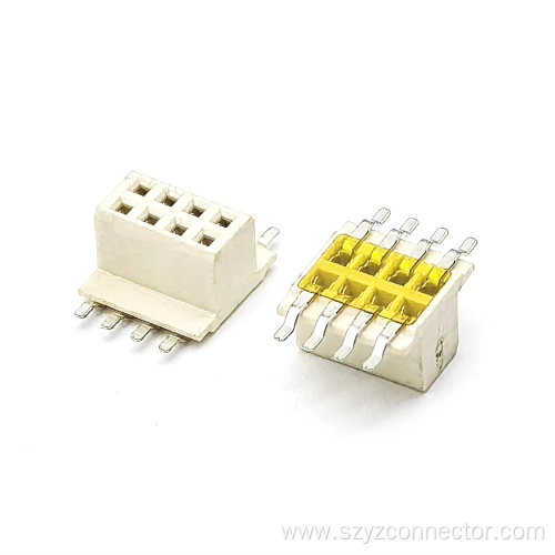 1.27mm Pitch Wafer SMT Type Lighting LED Strip Connector H3.75mm 2*4P
